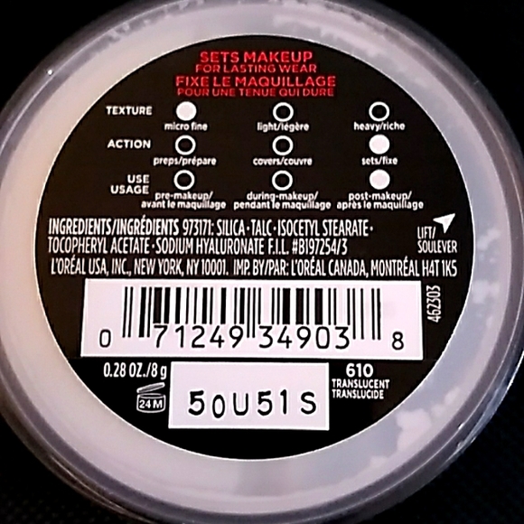 L'Oreal infallible setting powder - Picture 2 of 2